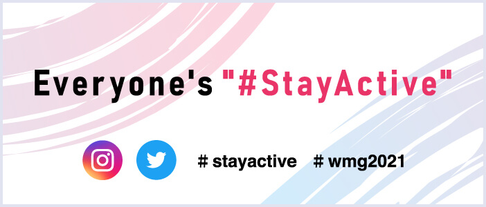 Everyone's “#StayActive” Posts are updated from time to time